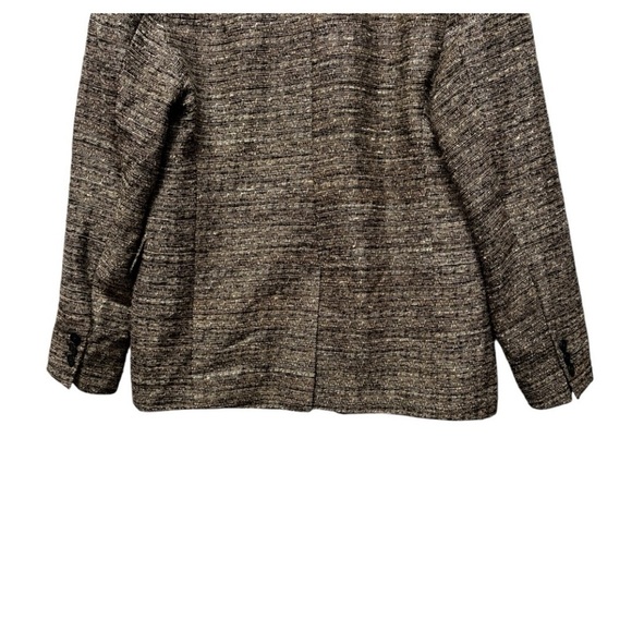 Zara Mens Hemp Silk Blend Blazer Size XL - Picture 6 of 9